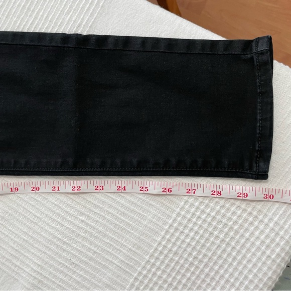 Mossimo Skinny Premium Denim Black Denim Jeans 6 Women's Size - Picture 9 of 11